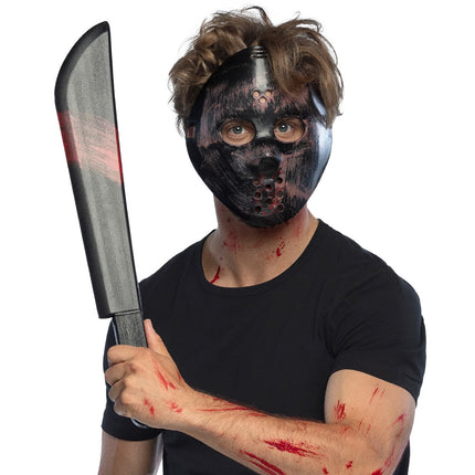 Boland Set Killer machette en hockey masker