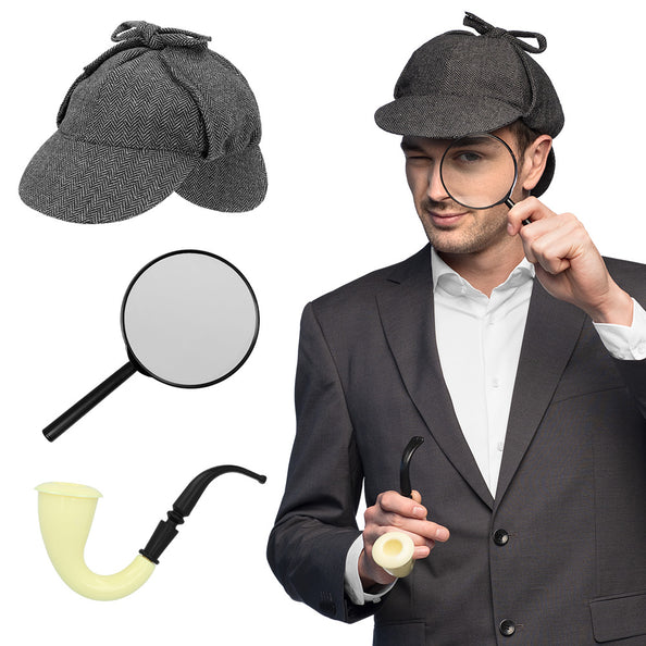 Boland Sherlock Holmes verkleed set Detective