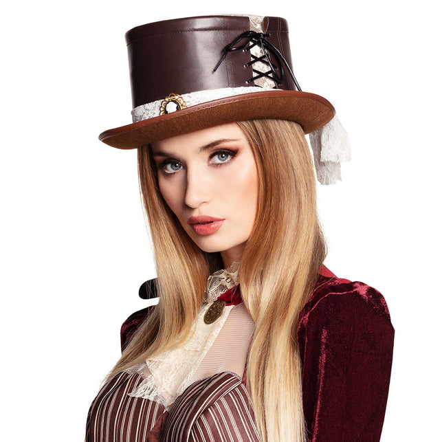 Boland Steampunkhoed Steambride
