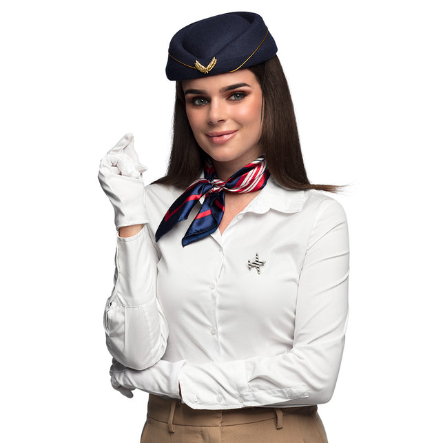Boland Stewardess accessoires verkleed set