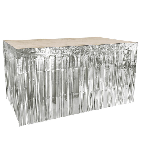Boland Tafelrok Metallic zilver