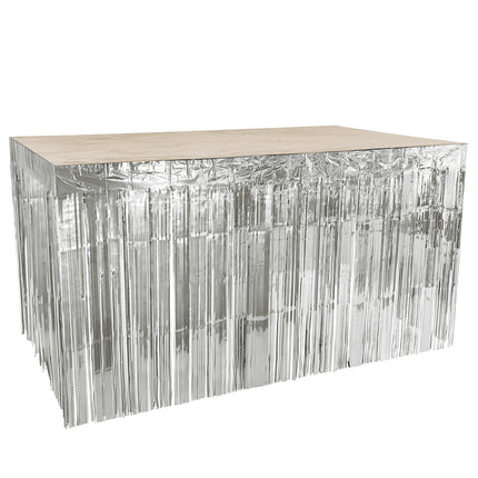Boland Tafelrok Metallic zilver