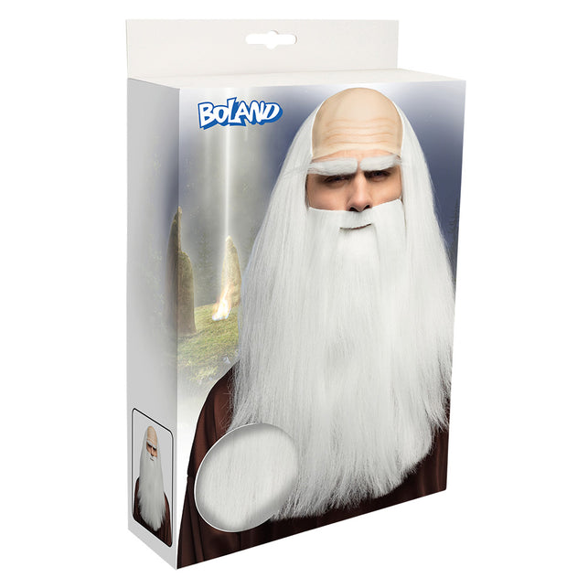 Boland Tovenaar pruik Wise man