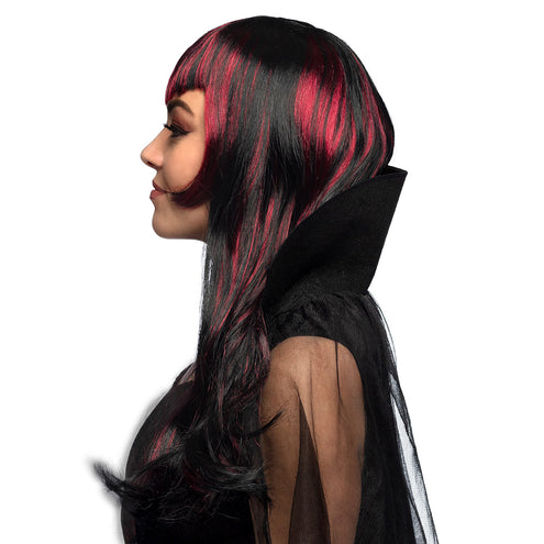 Boland Vampier pruik dames met streaks