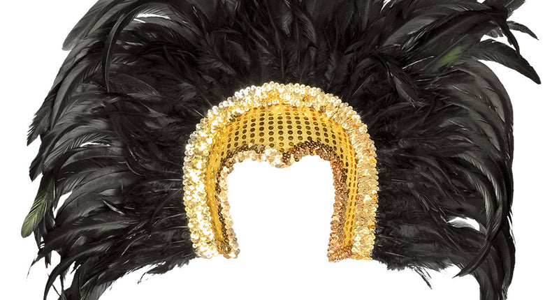 Boland Veren hoofdtooi Go-go danseres goud