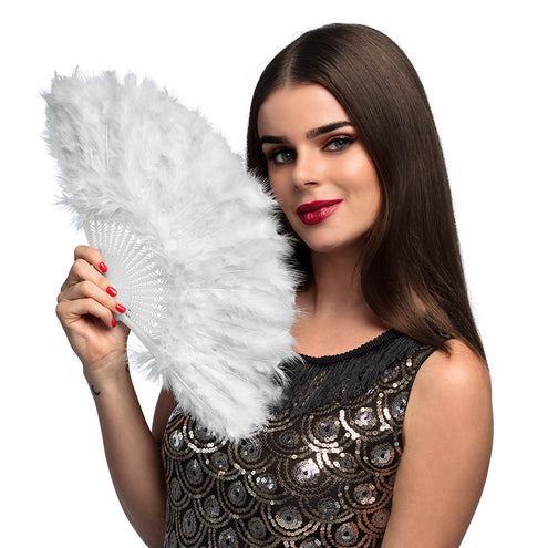 Boland Waaier Flapper wit