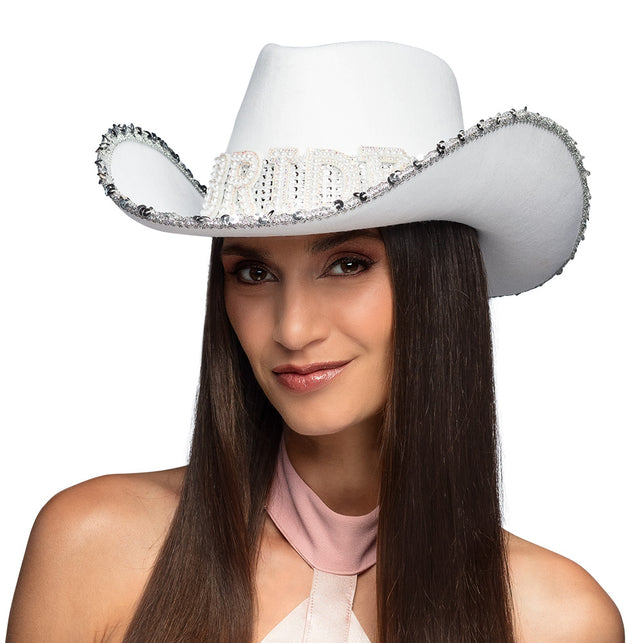 Boland Witte cowboyhoed 'Bride'