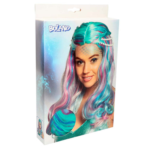 Boland Zeemeermin pruik zee parel