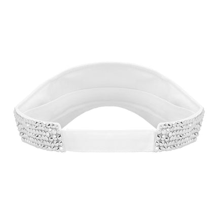 Boland Zonneklep Glam zilver