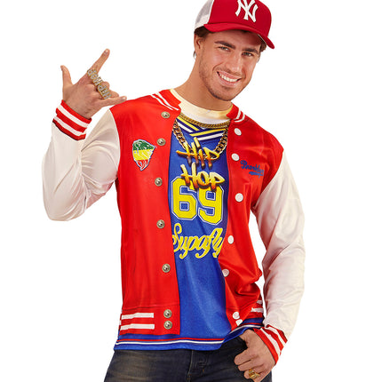 e-carnavalskleding-SYK 3d Hip Hop shirt