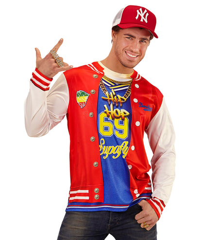 e-carnavalskleding-SYK 3d Hip Hop shirt