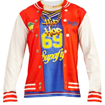 e-carnavalskleding-SYK 3d Hip Hop shirt