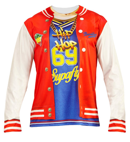 e-carnavalskleding-SYK 3d Hip Hop shirt