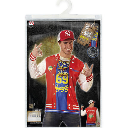 e-carnavalskleding-SYK 3d Hip Hop shirt