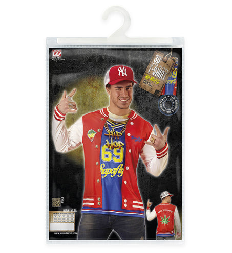 e-carnavalskleding-SYK 3d Hip Hop shirt