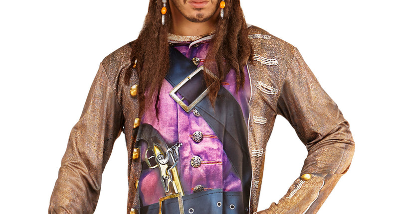 e-carnavalskleding-SYK 3D piratenshirt man