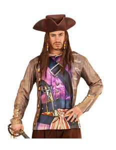 e-carnavalskleding-SYK 3D piratenshirt man