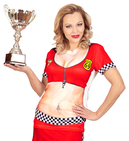 e-carnavalskleding-SYK 3D pitspoes shirt Grand prix