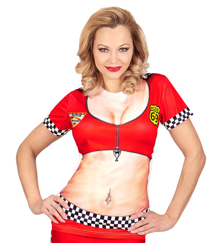 e-carnavalskleding-SYK 3D pitspoes shirt Grand prix