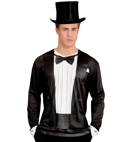 e-carnavalskleding-SYK 3D Smoking shirt Suit and tied