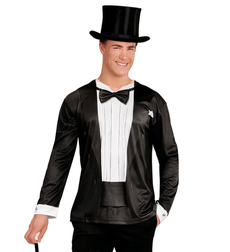 e-carnavalskleding-SYK 3D Smoking shirt Suit and tied