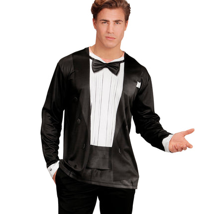 e-carnavalskleding-SYK 3D Smoking shirt Suit and tied