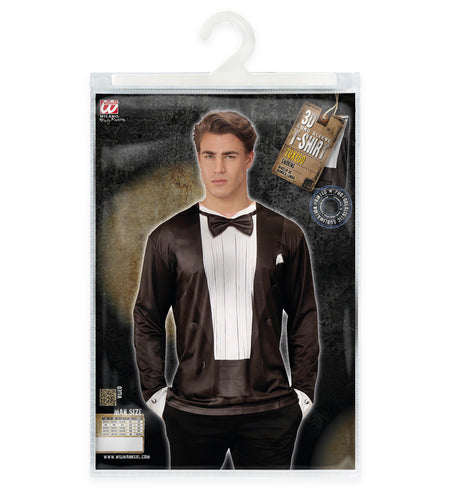 e-carnavalskleding-SYK 3D Smoking shirt Suit and tied