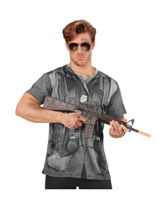 e-carnavalskleding-SYK 3D Soldaten shirt man