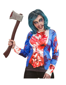 e-carnavalskleding-SYK 3D Zombie shirt volwassenen