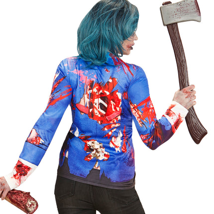 e-carnavalskleding-SYK 3D Zombie shirt volwassenen