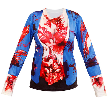 e-carnavalskleding-SYK 3D Zombie shirt volwassenen