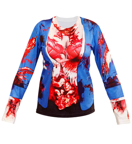 e-carnavalskleding-SYK 3D Zombie shirt volwassenen