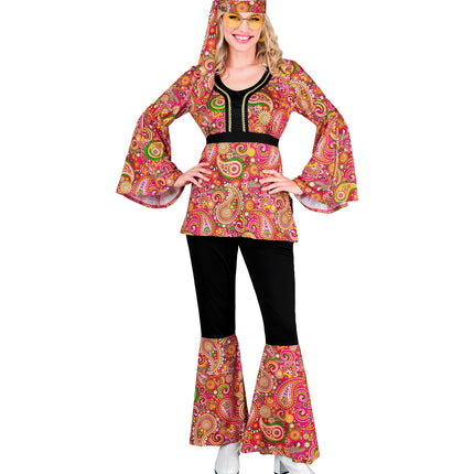 e-carnavalskleding-SYK 70s Hippie kostuum Fleur