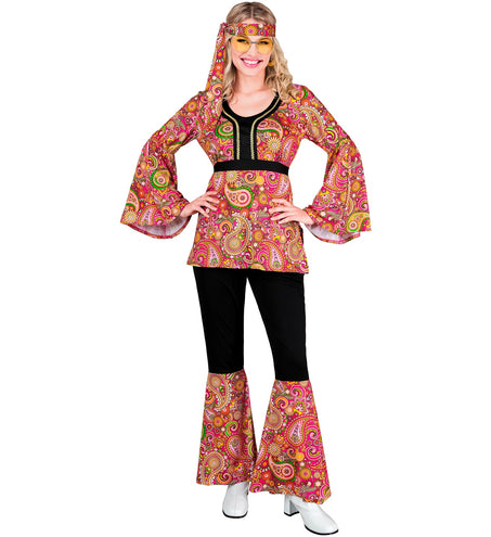 e-carnavalskleding-SYK 70s Hippie kostuum Fleur