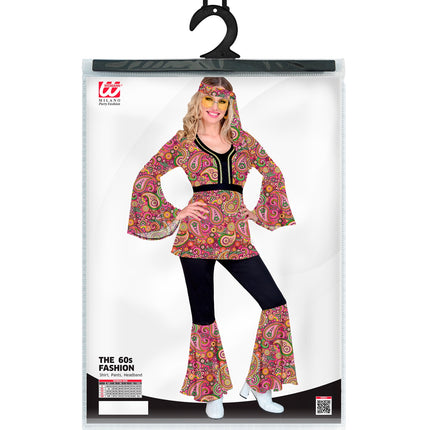 e-carnavalskleding-SYK 70s Hippie kostuum Fleur