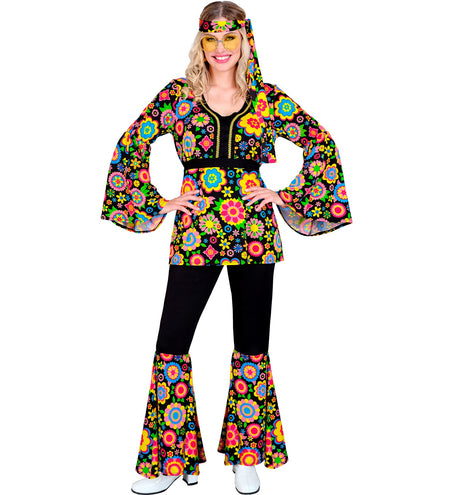 e-carnavalskleding-SYK 70s Hippie kostuum Linda