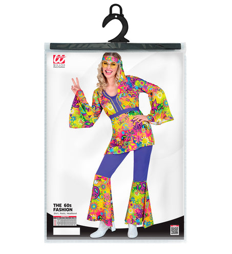 e-carnavalskleding-SYK 70s Hippie kostuum Peace & Love