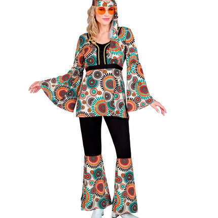 e-carnavalskleding-SYK 70s Hippie kostuum Vintage