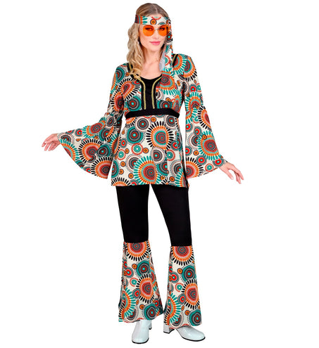 e-carnavalskleding-SYK 70s Hippie kostuum Vintage