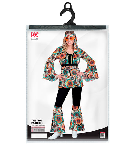 e-carnavalskleding-SYK 70s Hippie kostuum Vintage