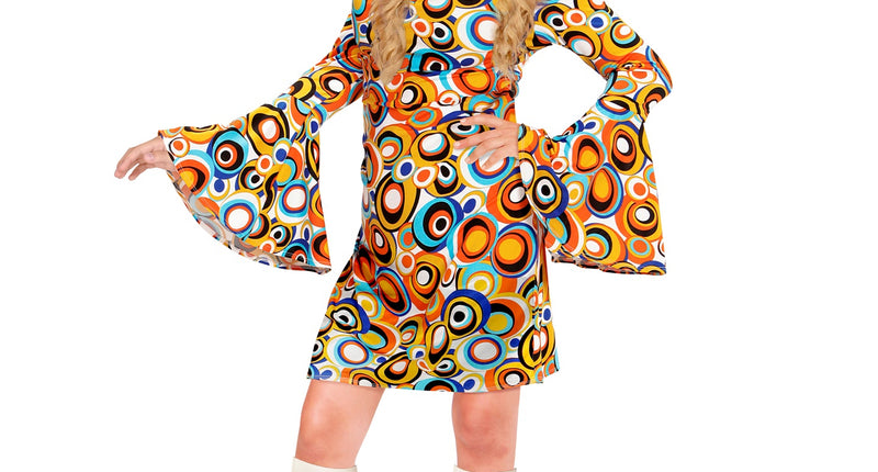 e-carnavalskleding-SYK 70s jurk Carly