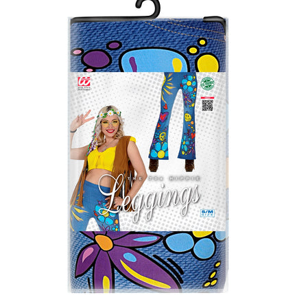 e-carnavalskleding-SYK 70'S LEGGING HIPPIE JEANS S/M