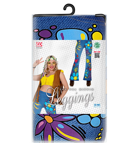 e-carnavalskleding-SYK 70'S LEGGING HIPPIE JEANS S/M