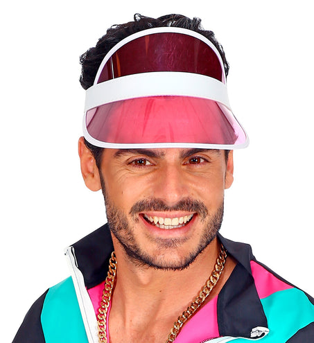 e-carnavalskleding-SYK 80'S Zonneklep Rose