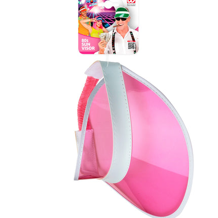 e-carnavalskleding-SYK 80'S Zonneklep Rose