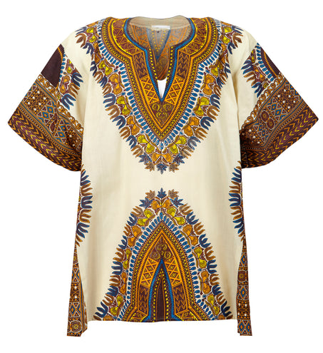 e-carnavalskleding-SYK Afrikaans shirt met motief