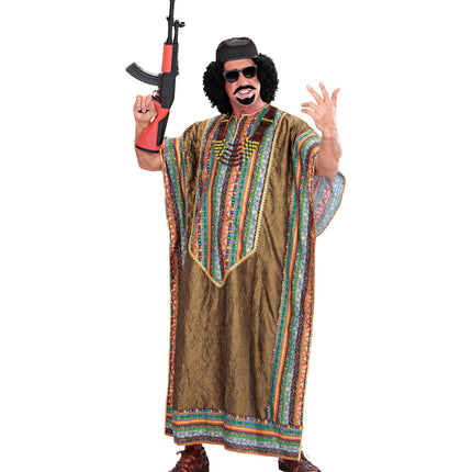 e-carnavalskleding-SYK Afrikaanse dictator Khadaffi pak