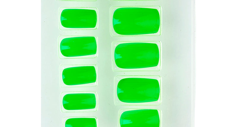 e-carnavalskleding-SYK Airbrush nagels neon groen