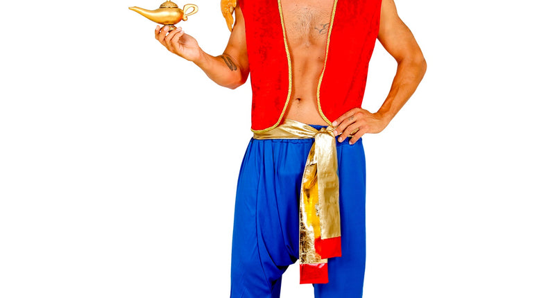 e-carnavalskleding-SYK Aladdin kostuum blauw rood