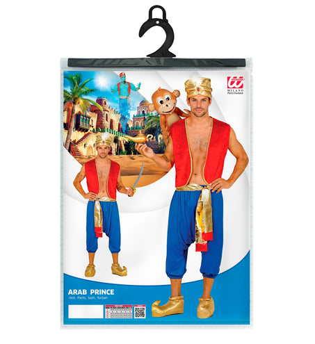e-carnavalskleding-SYK Aladdin kostuum blauw rood